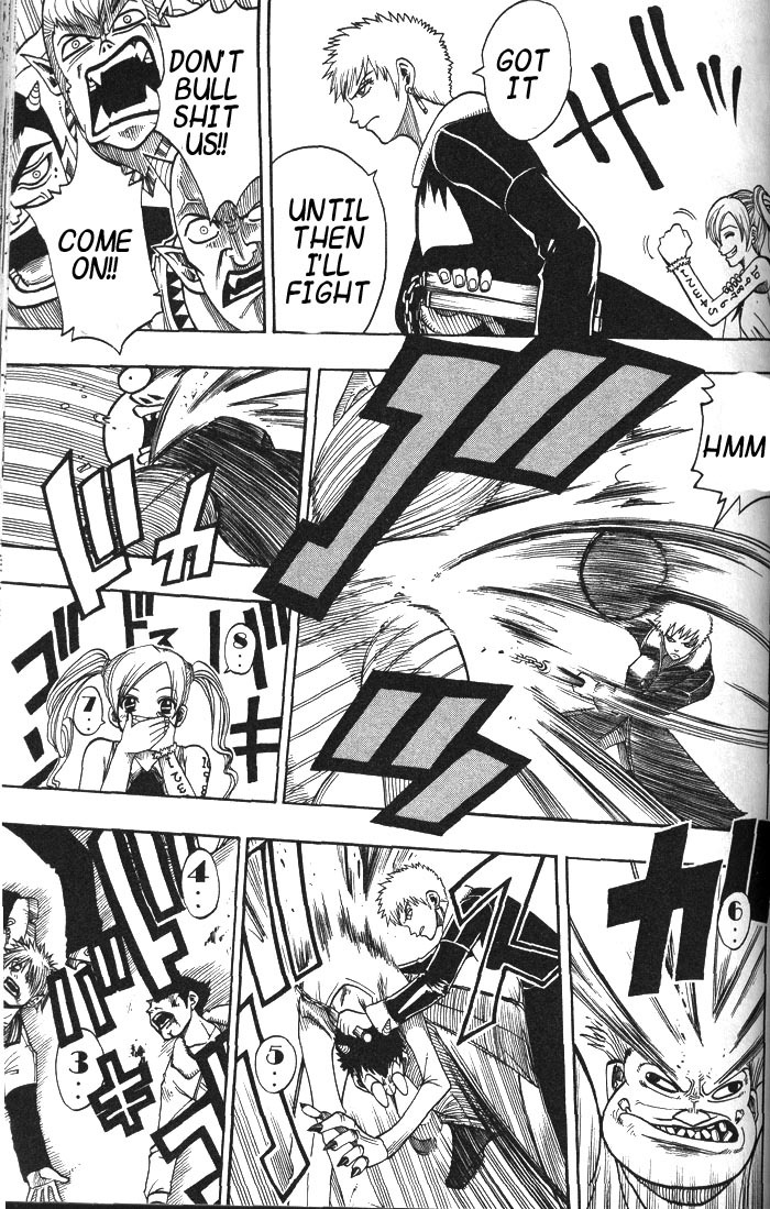 Rave Master Chapter 124 page 9 - Chapter 124: change into cruelty