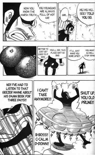 Rave Master Chapter 144 page 10 - Chapter 144: next stop the jiggle butt zone