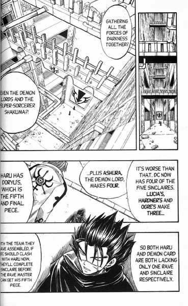 Rave Master Chapter 145 page 12 - Chapter 145: inspecting the horror