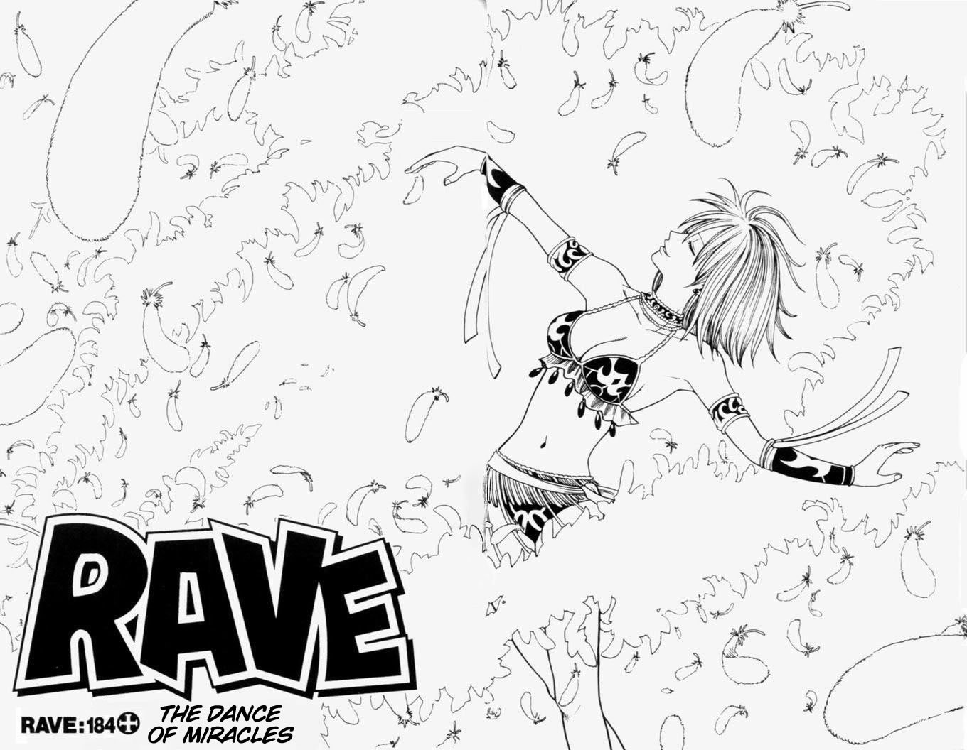 Rave Master Chapter 184 page 1 - Chapter 184: the dance of miracles