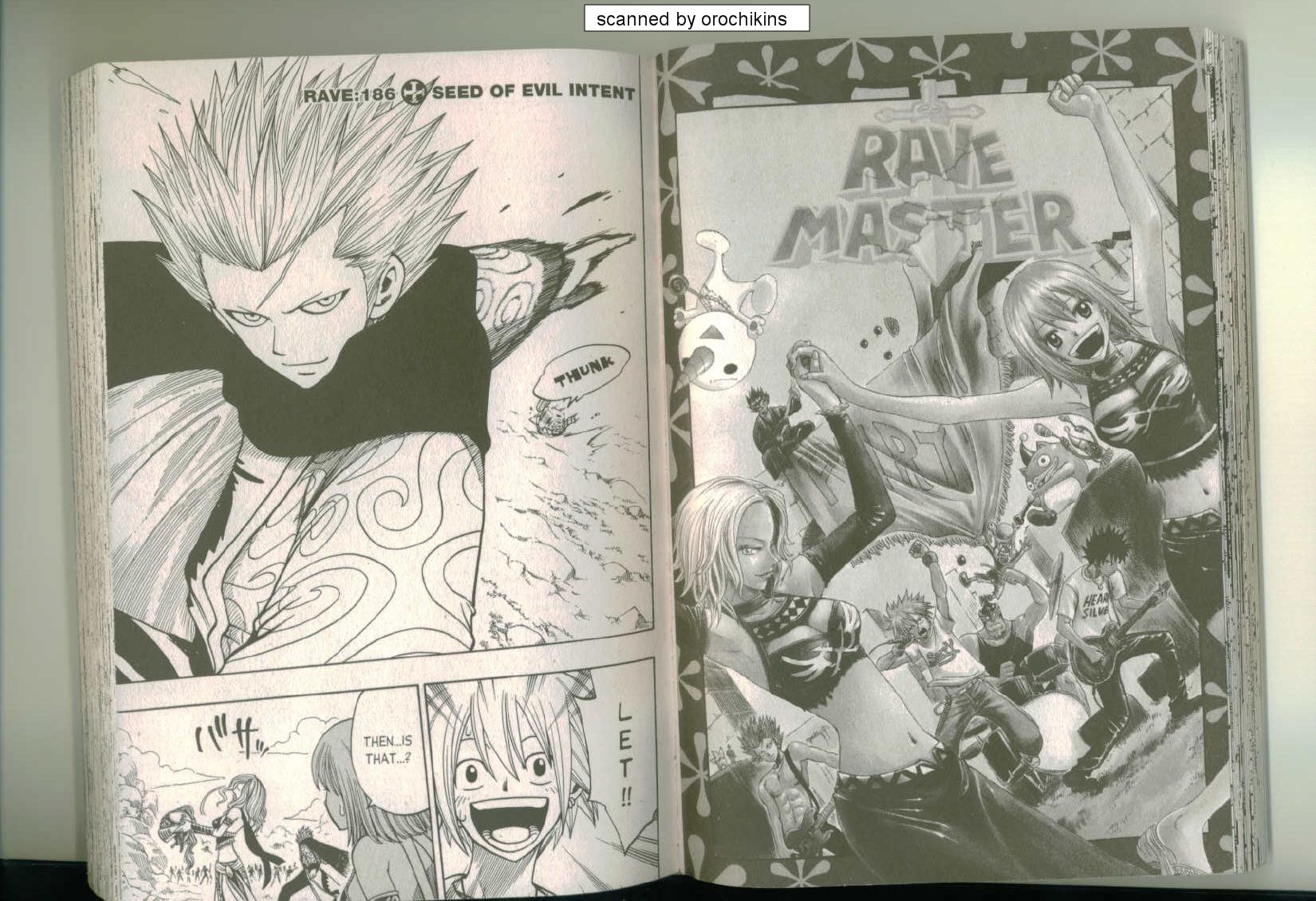 Rave Master Chapter 186 page 1 - Chapter 186: the seed of wrath
