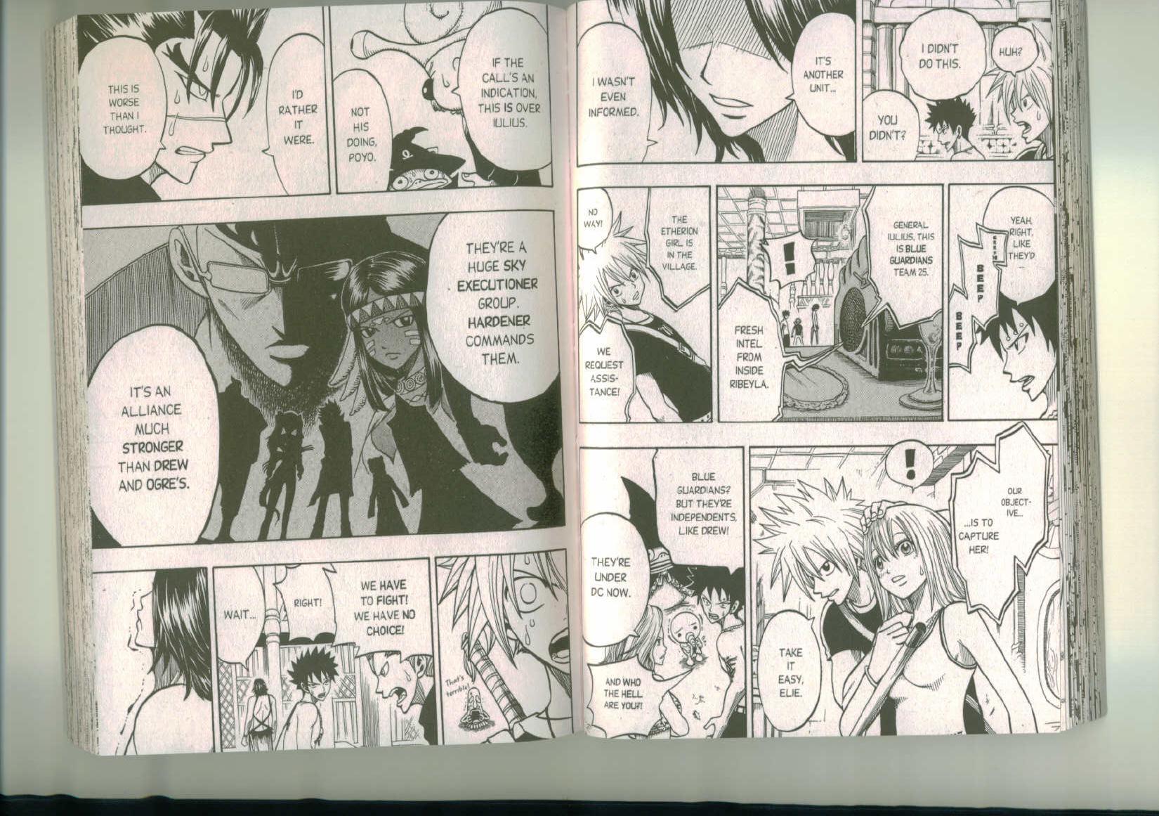 Rave Master Chapter 186 page 8 - Chapter 186: the seed of wrath