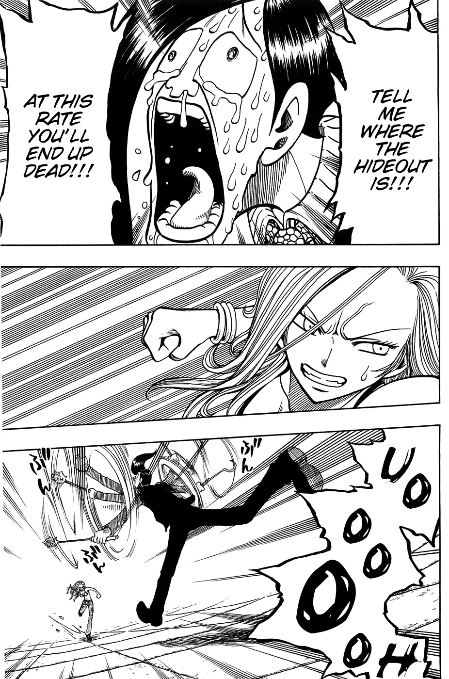 Rave Master Chapter 190 page 12 - Chapter 190: life or death?