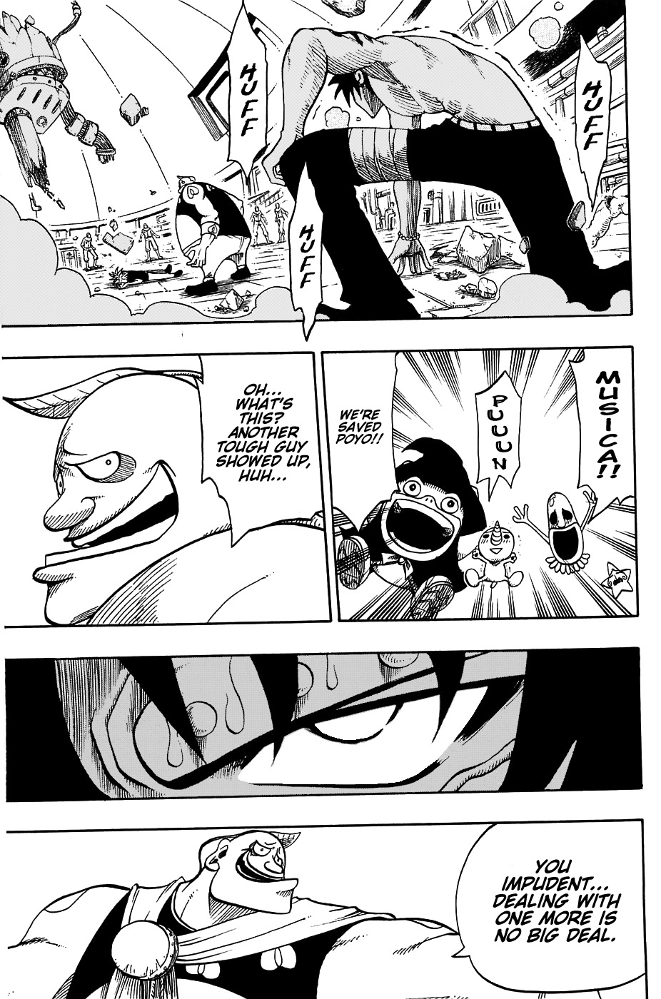 Rave Master Chapter 191 page 11 - Chapter 191: invincible wrath