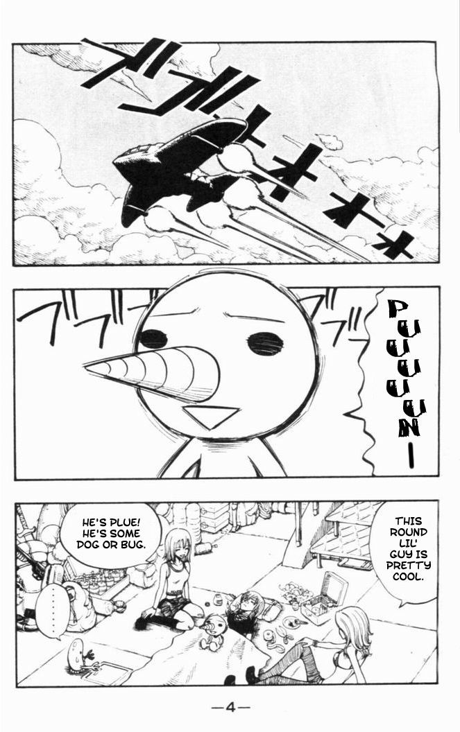 Rave Master Chapter 192 page 8 - Chapter 192: in the night skies above