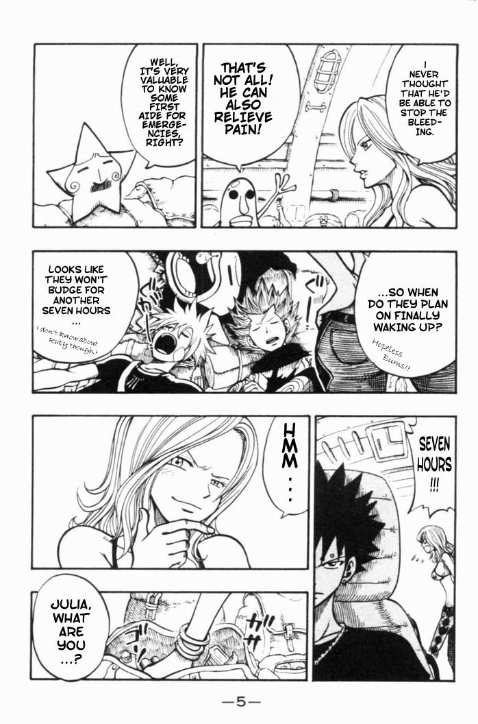 Rave Master Chapter 192 page 9 - Chapter 192: in the night skies above