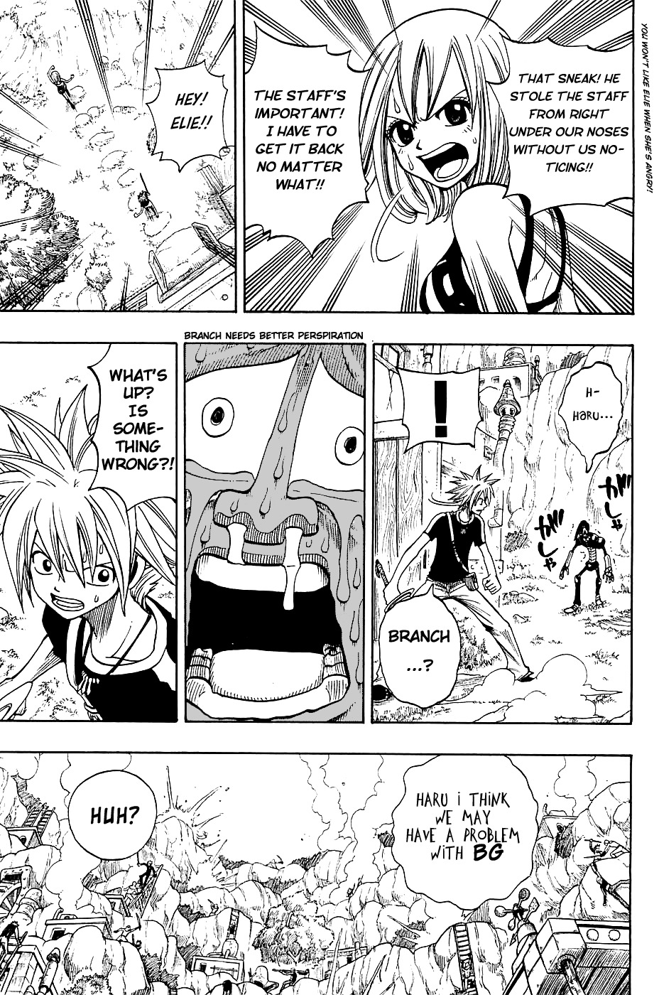 Rave Master Chapter 202 page 17 - Chapter 202: Runaway Staff