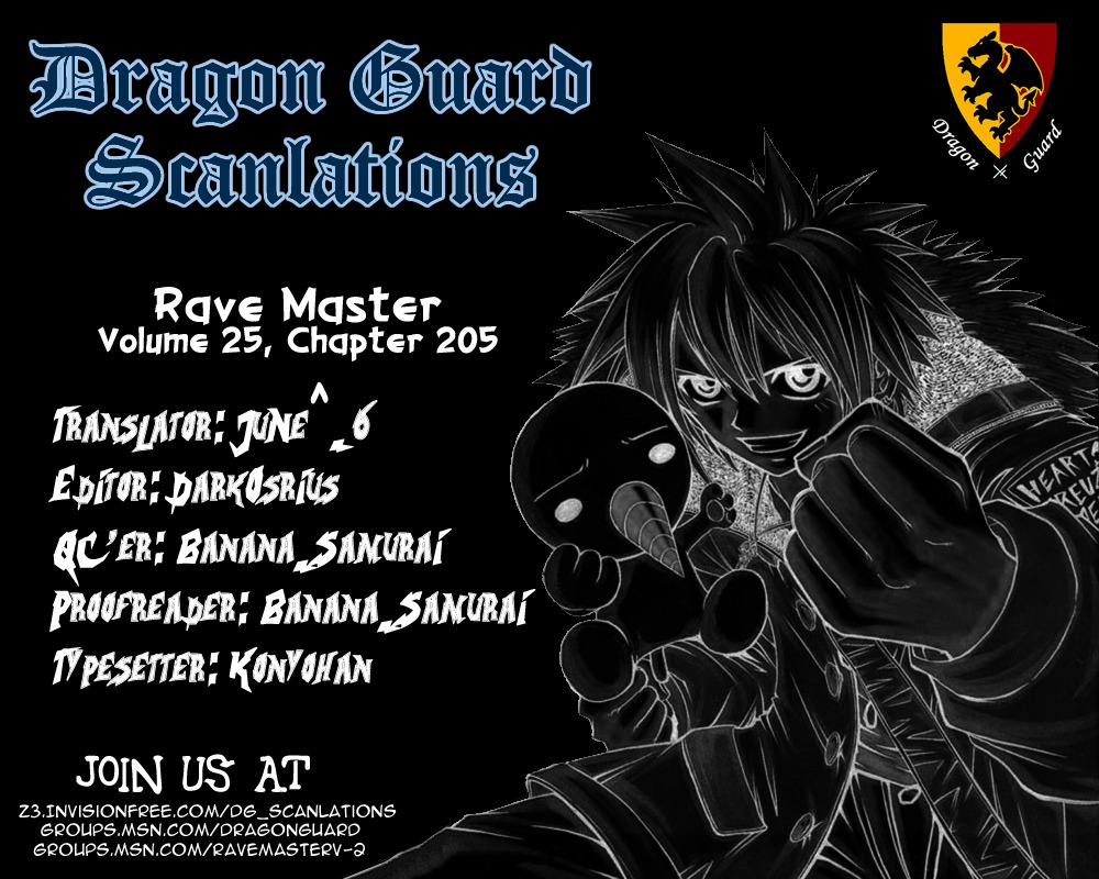 Rave Master Chapter 205 page 21 - Chapter 205: The Triangle of Fate !?