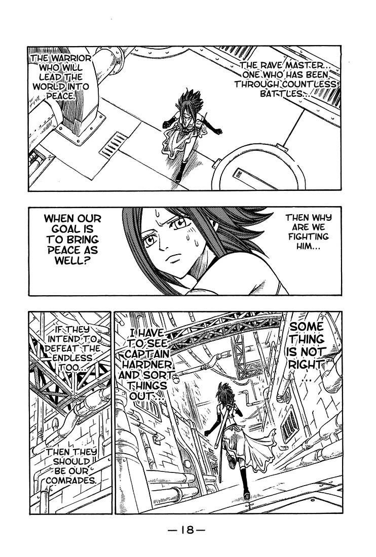 Rave Master Chapter 210 page 19 - Chapter 210: HARDNER'S SCHEME