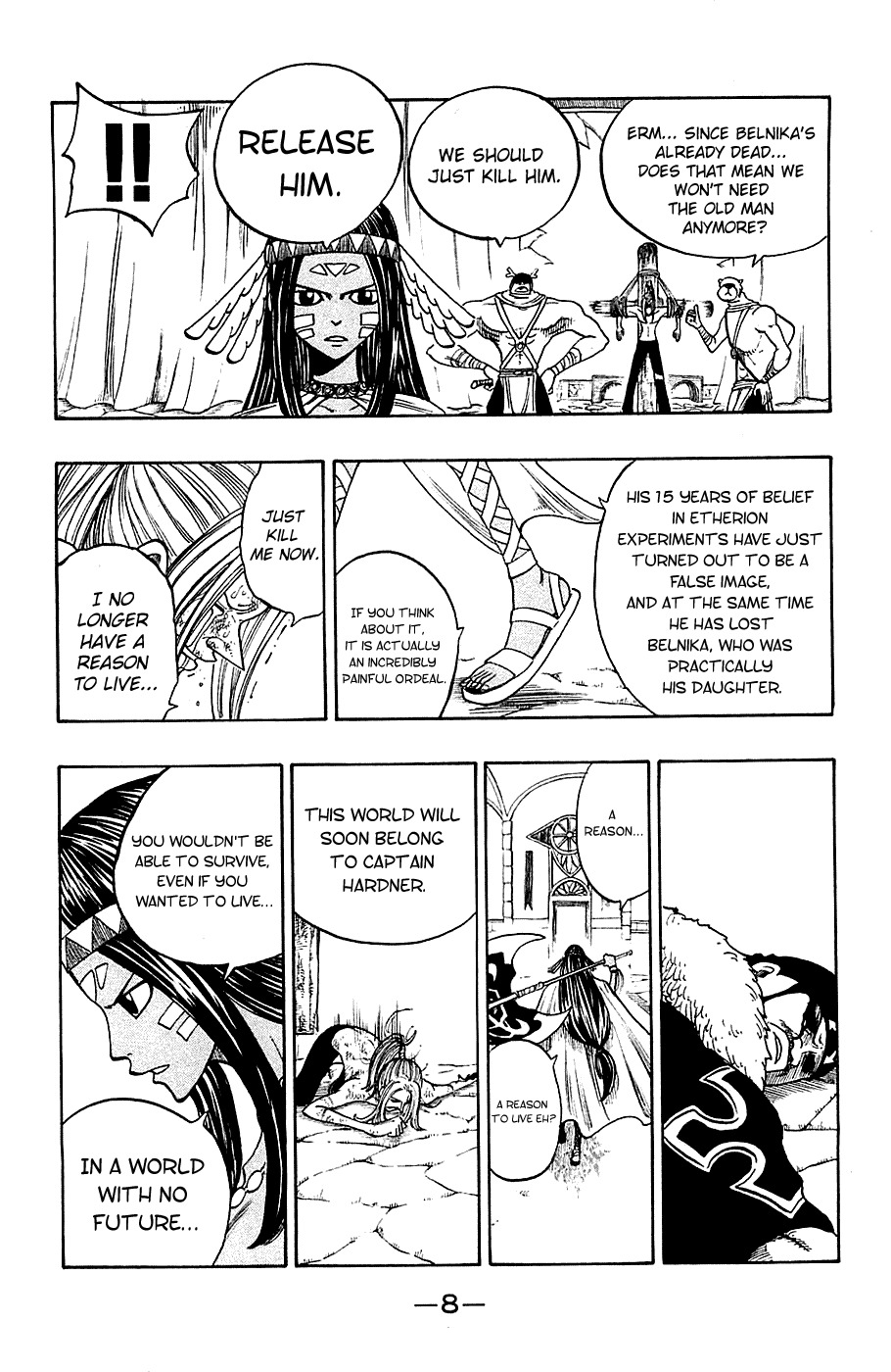 Rave Master Chapter 218 page 9 - Chapter 218: Towards A World With No Future