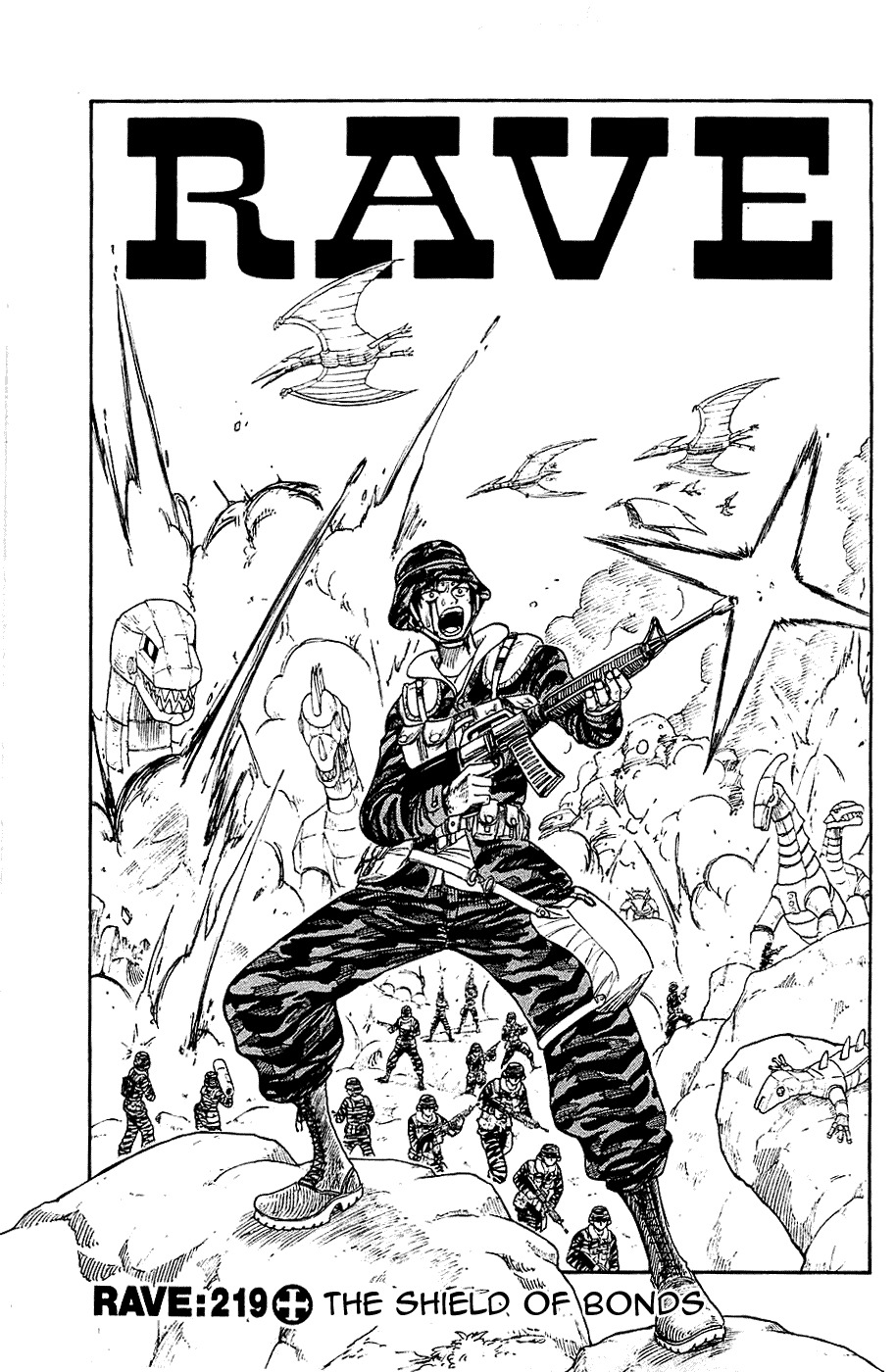Rave Master Chapter 219 page 1 - Chapter 219: The Shield of Bonds