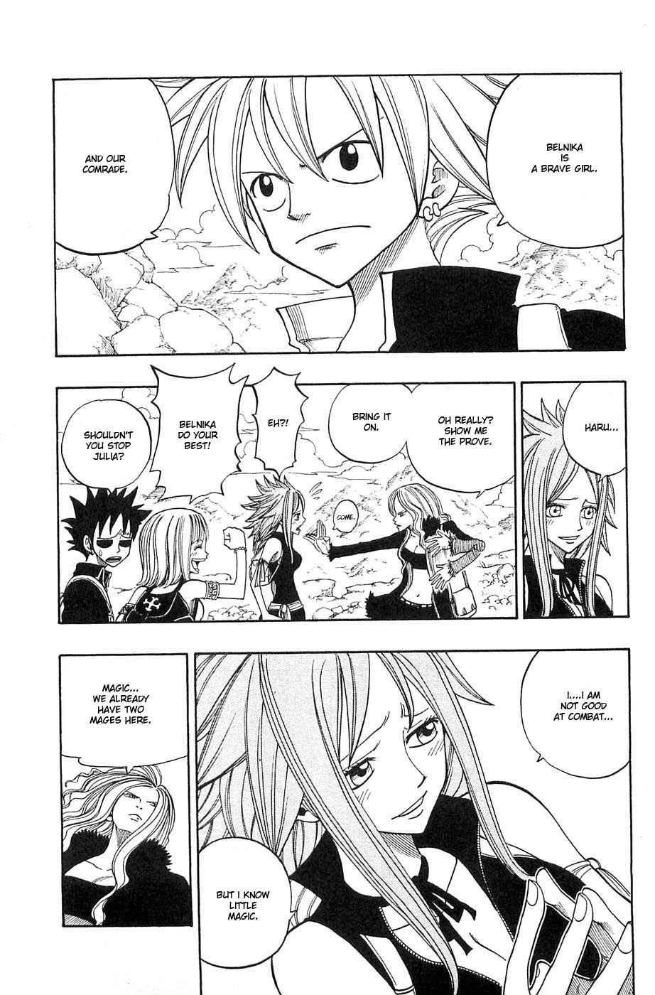 Rave Master Chapter 235 page 11 - Chapter 235: Mountain Trail! Haru's Decision!