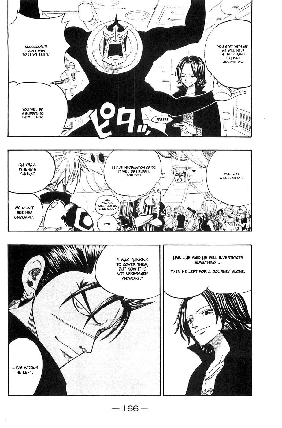 Rave Master Chapter 235 page 4 - Chapter 235: Mountain Trail! Haru's Decision!