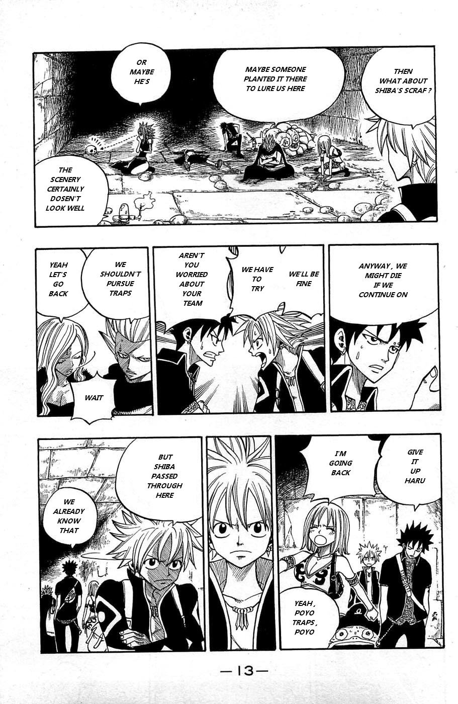 Rave Master Chapter 236 page 14 - Chapter 236: Voice of the Labyrinth