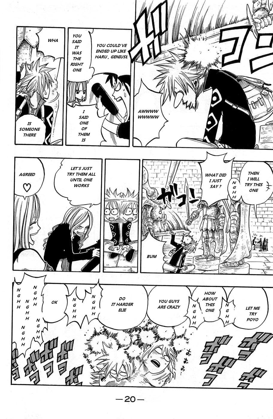 Rave Master Chapter 236 page 21 - Chapter 236: Voice of the Labyrinth