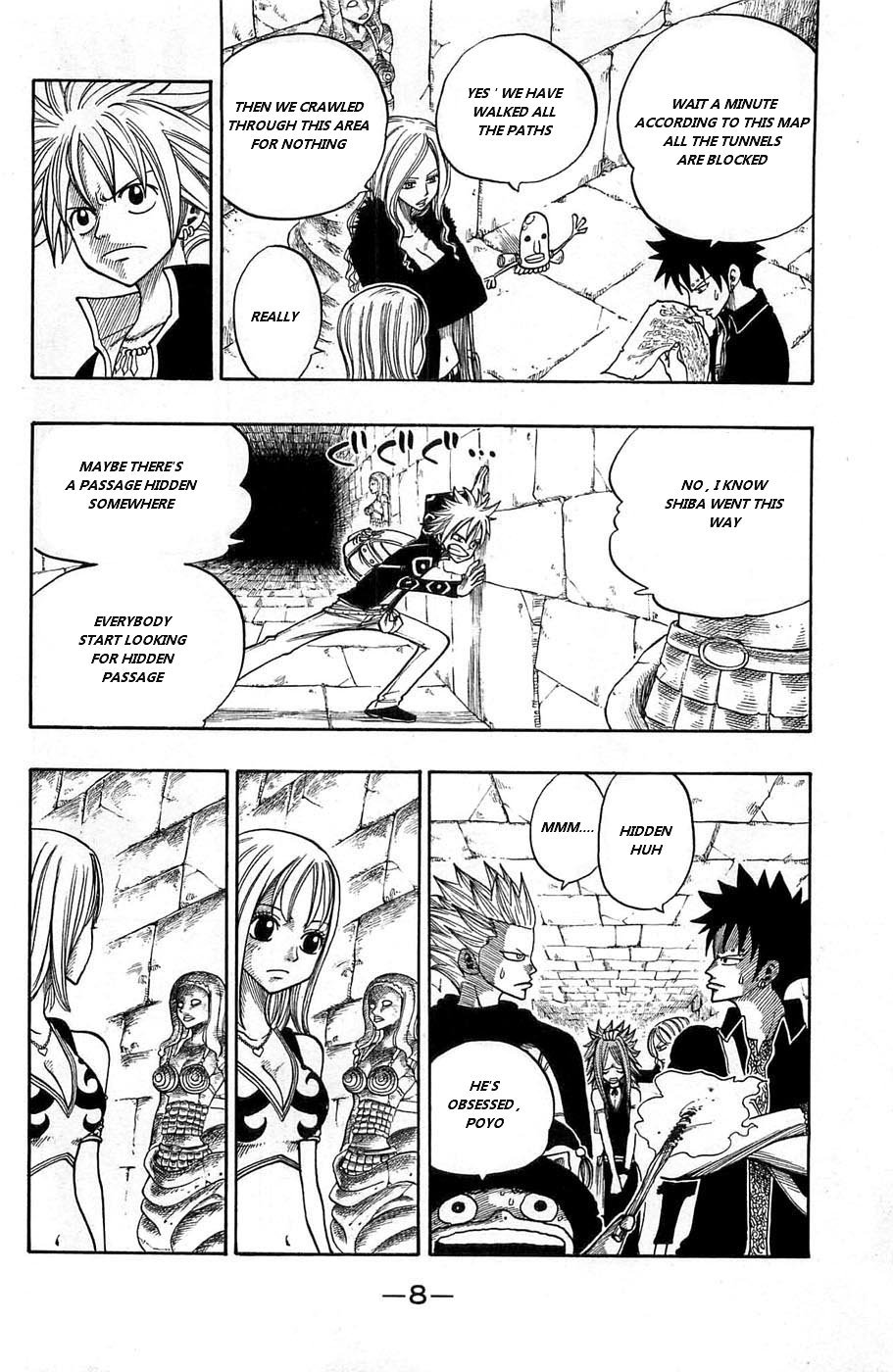 Rave Master Chapter 236 page 9 - Chapter 236: Voice of the Labyrinth