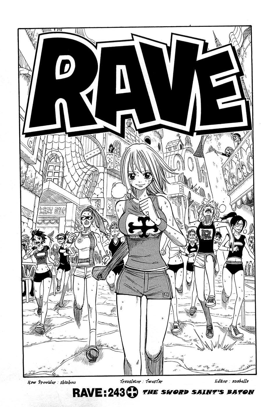 Rave Master Chapter 243 page 1 - Chapter 243: The Sword Saint's Baton