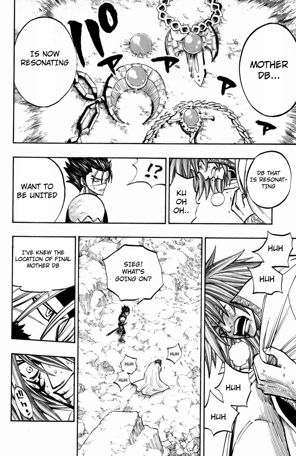 Rave Master Chapter 245 page 9 - Chapter 245: The real form of dark bring