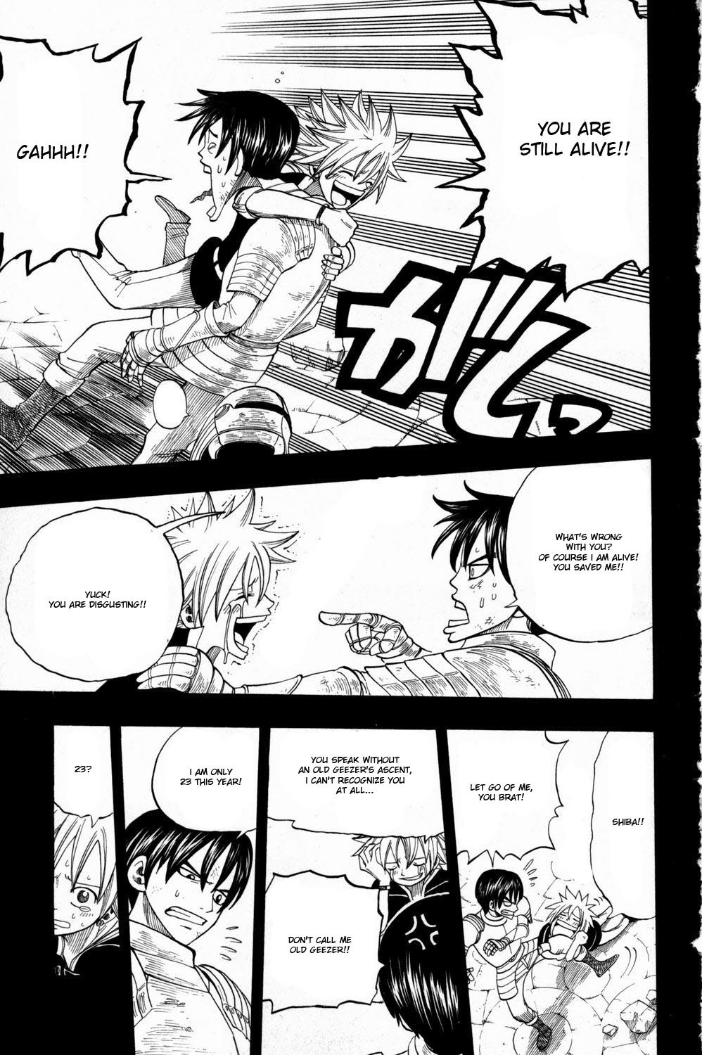 Rave Master Chapter 250 page 16 - Chapter 250: A Rift in Time