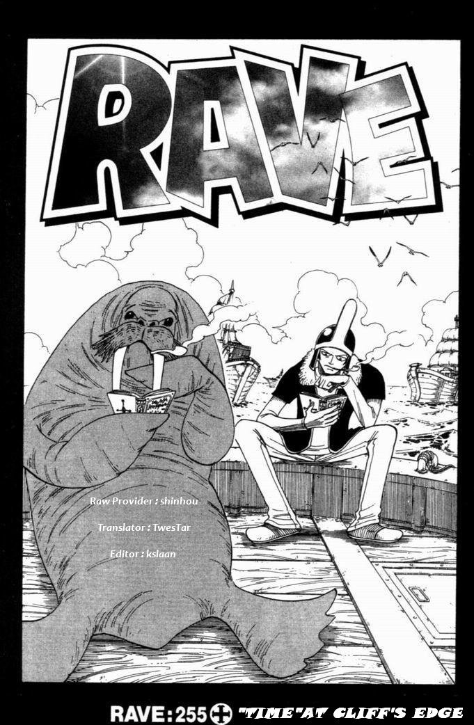 Rave Master Chapter 255 page 1 - Chapter 255: "Time" at the Cliff's Edge