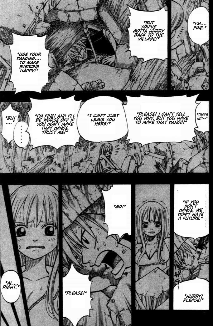 Rave Master Chapter 255 page 17 - Chapter 255: "Time" at the Cliff's Edge