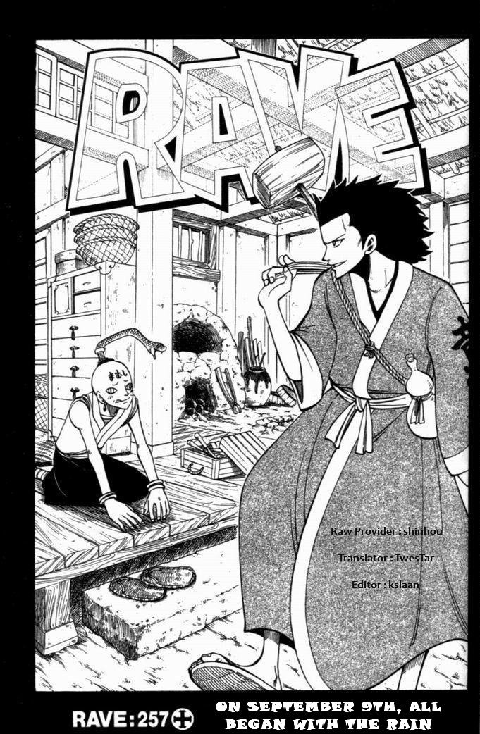 Rave Master Chapter 257 page 1 - Chapter 257: On September 9th, All Began with the Rain