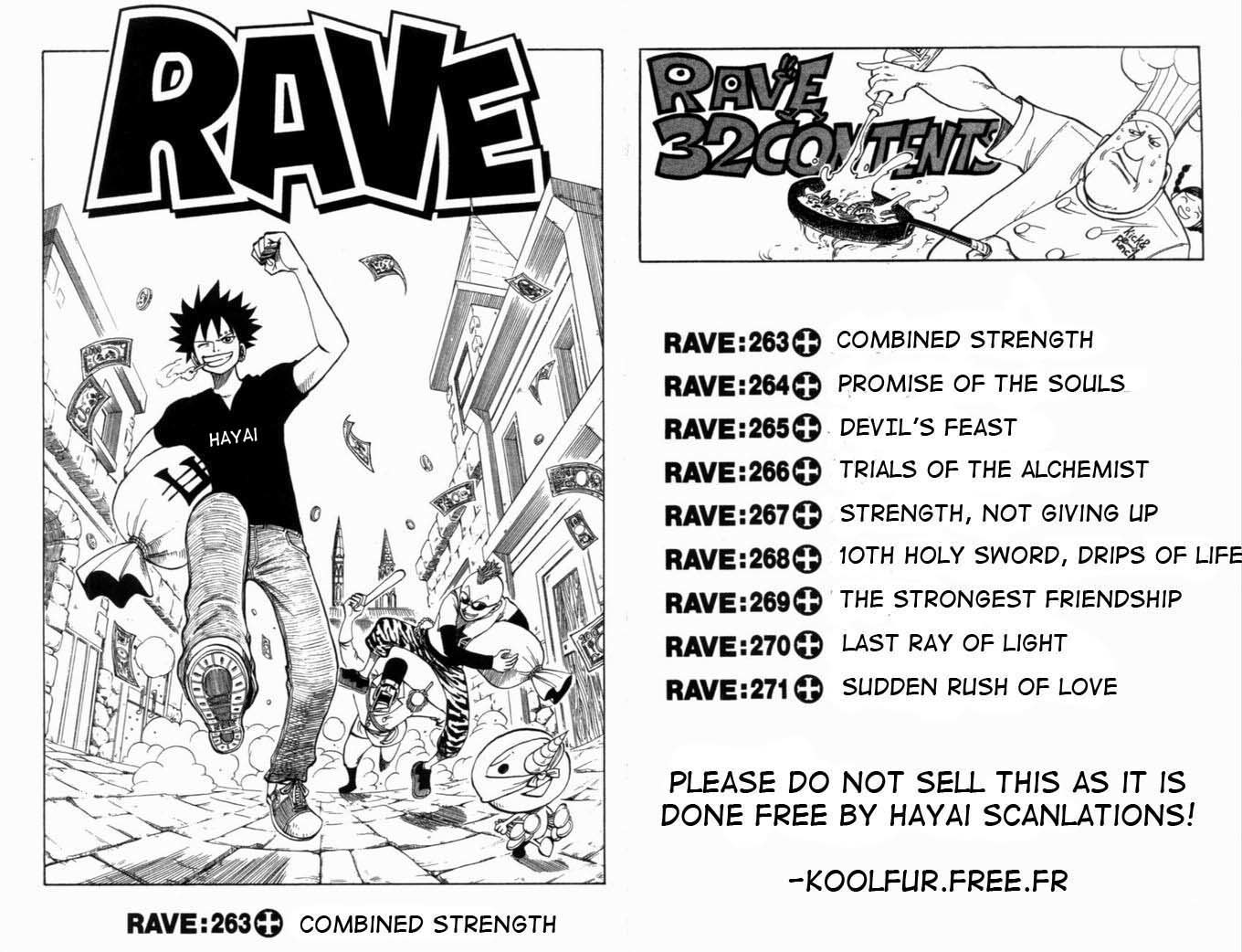 Rave Master Chapter 263 page 4 - Chapter 263: Combined Strength