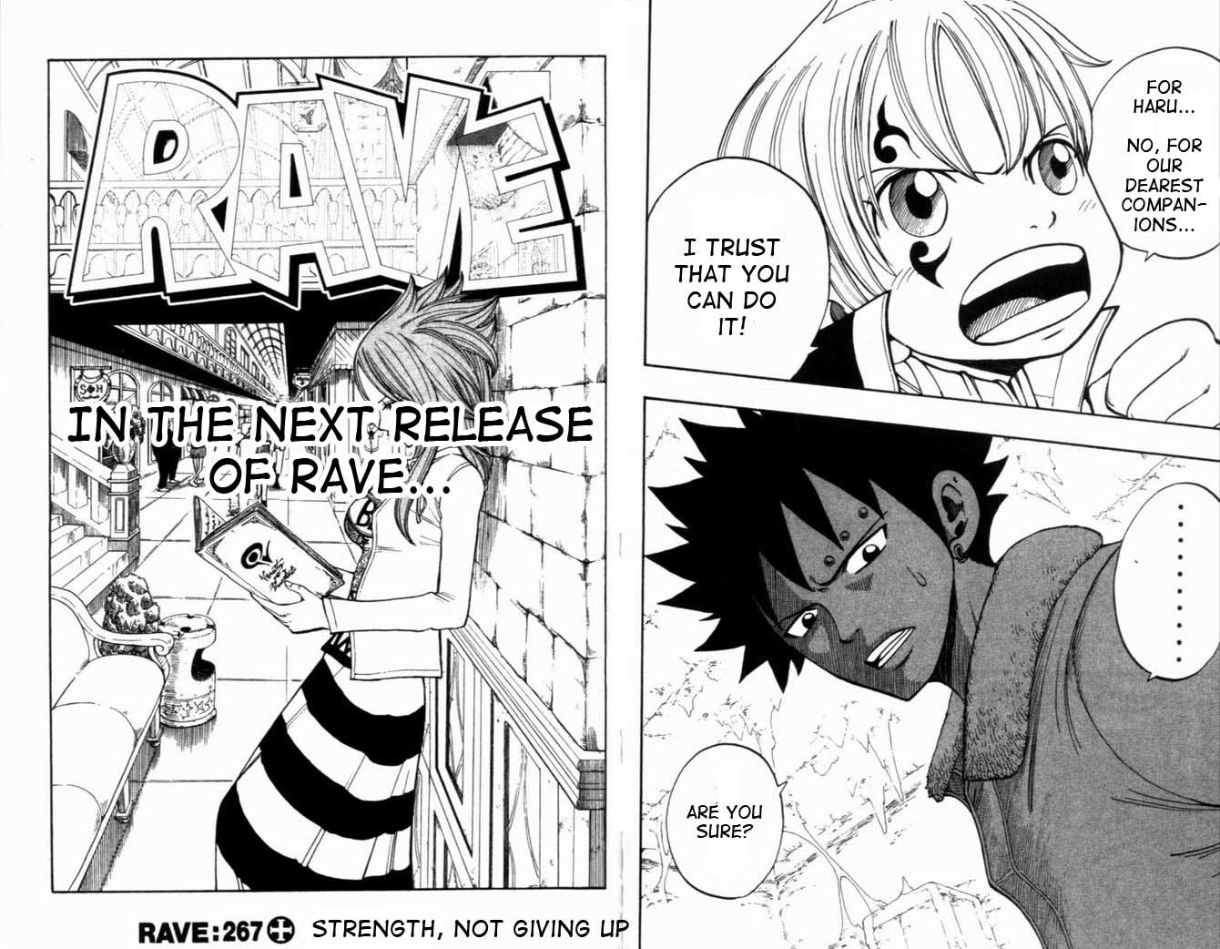 Rave Master Chapter 267 page 2 - Chapter 267: Strength, Not giving up