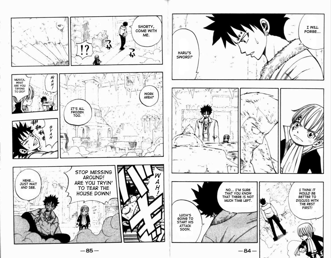 Rave Master Chapter 267 page 3 - Chapter 267: Strength, Not giving up