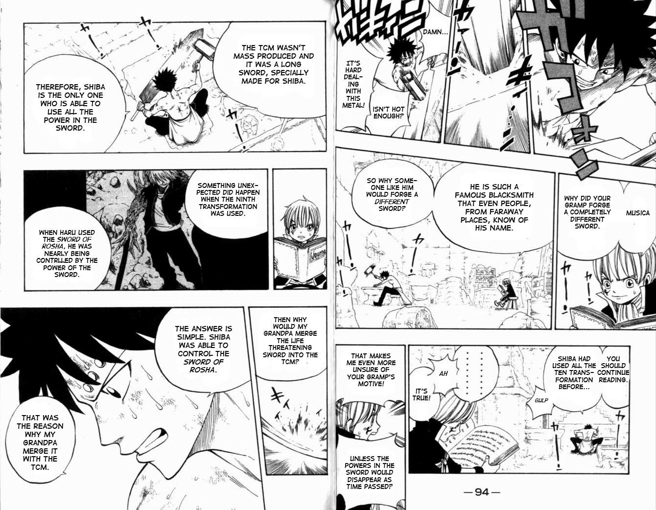Rave Master Chapter 267 page 8 - Chapter 267: Strength, Not giving up