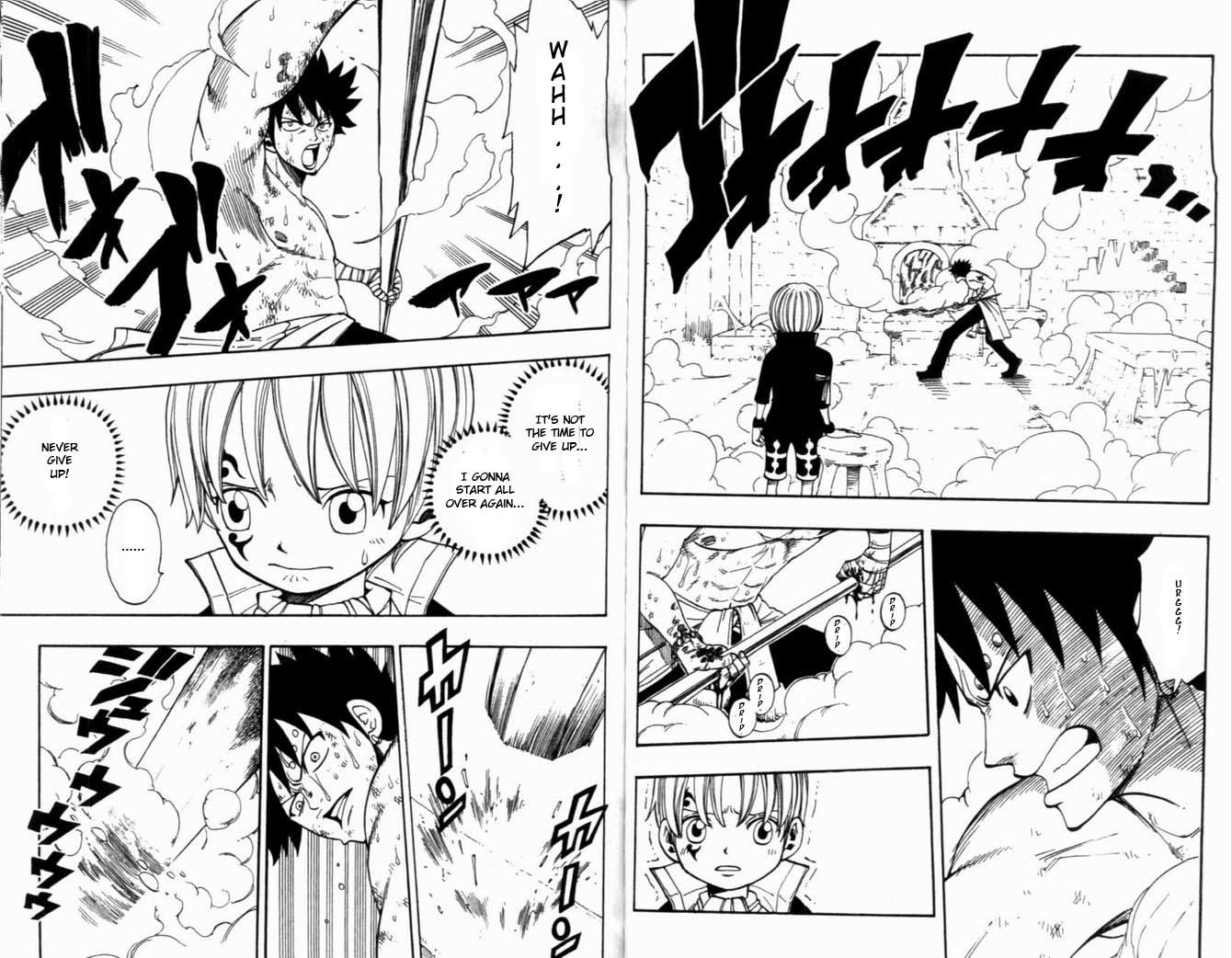 Rave Master Chapter 268 page 2 - Chapter 268: 10th Holy Sword, Drips of life