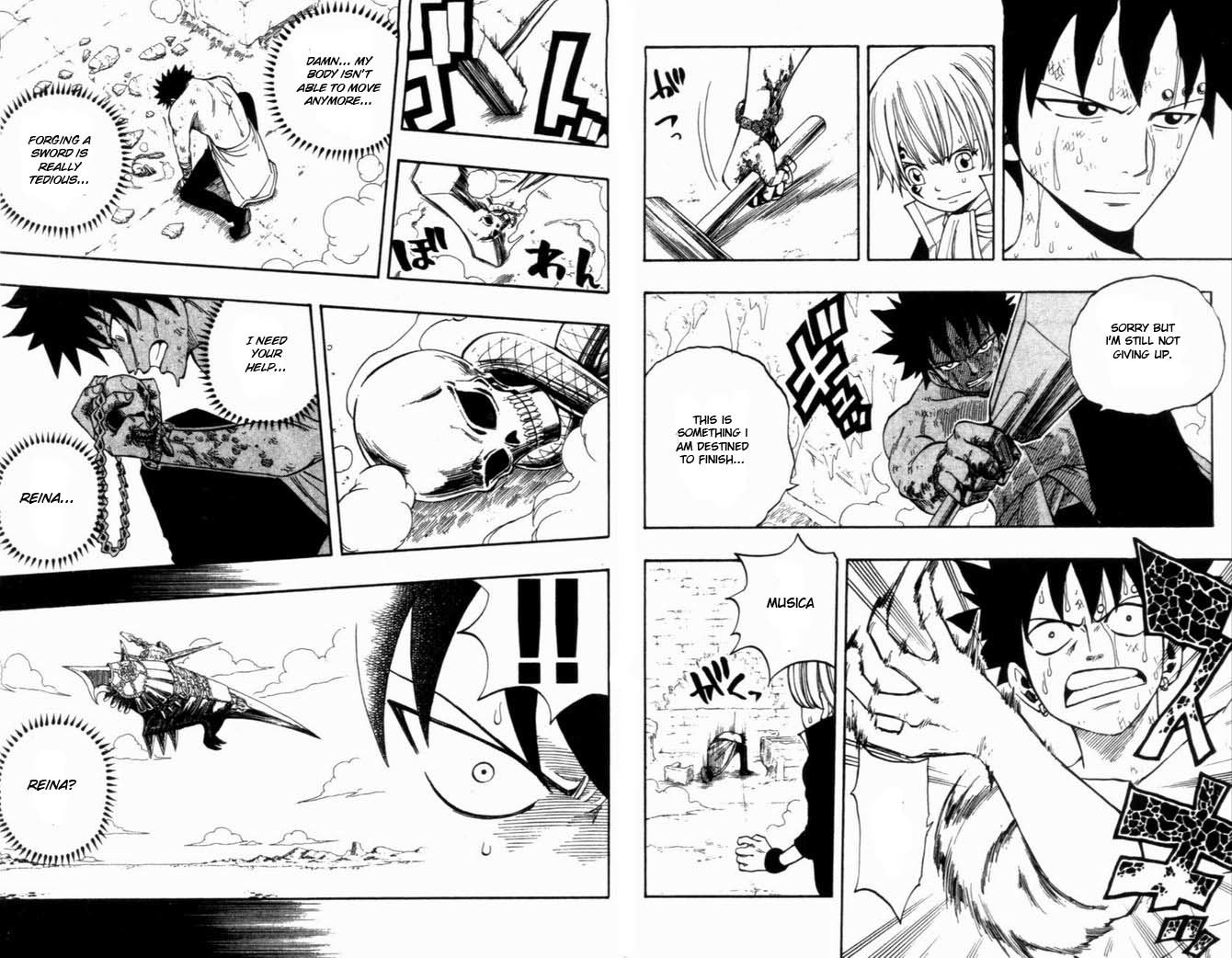Rave Master Chapter 268 page 5 - Chapter 268: 10th Holy Sword, Drips of life