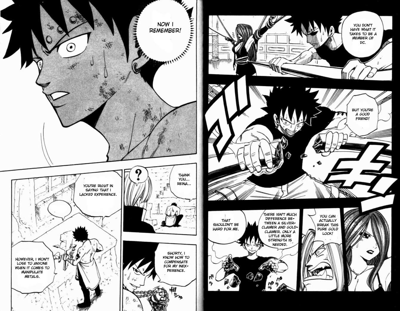 Rave Master Chapter 268 page 6 - Chapter 268: 10th Holy Sword, Drips of life