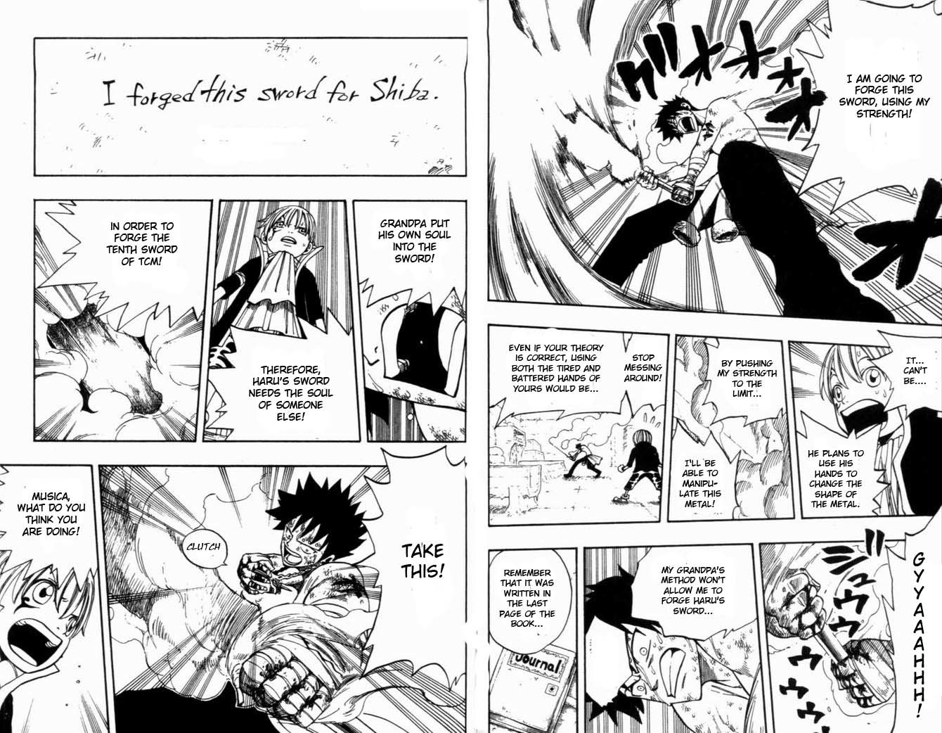 Rave Master Chapter 268 page 7 - Chapter 268: 10th Holy Sword, Drips of life