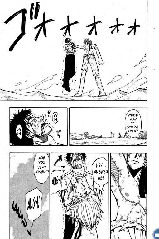 Rave Master Chapter 80 page 13 - Chapter 80: foot steps of the devil