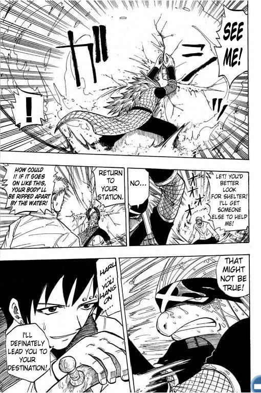 Rave Master Chapter 80 page 15 - Chapter 80: foot steps of the devil
