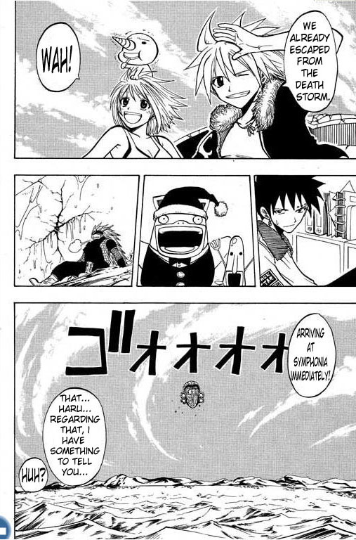 Rave Master Chapter 80 page 21 - Chapter 80: foot steps of the devil