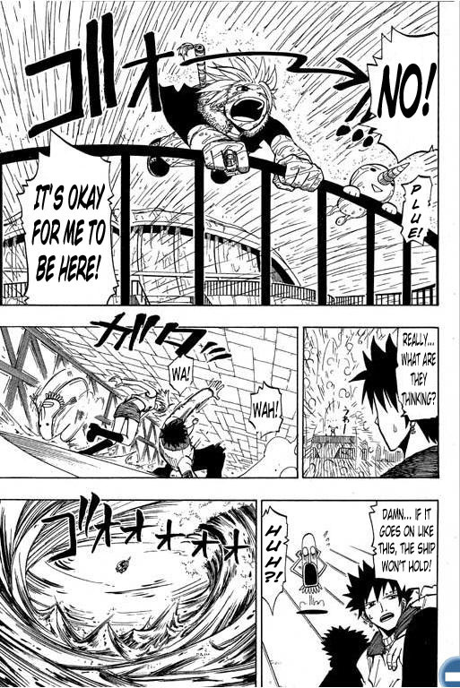 Rave Master Chapter 80 page 6 - Chapter 80: foot steps of the devil