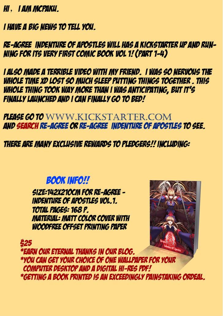 Re-agree - Indenture of Apostles Chapter 6 page 1 - Chapter 6