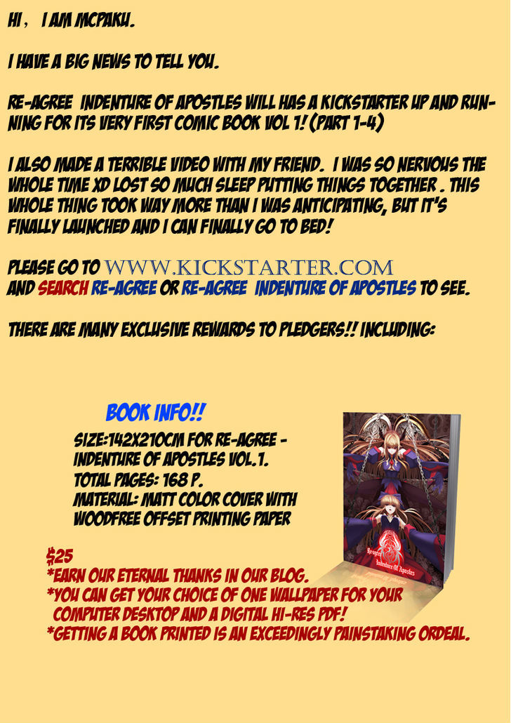 Re-agree - Indenture of Apostles Chapter 8 page 1 - Chapter 8 : 8