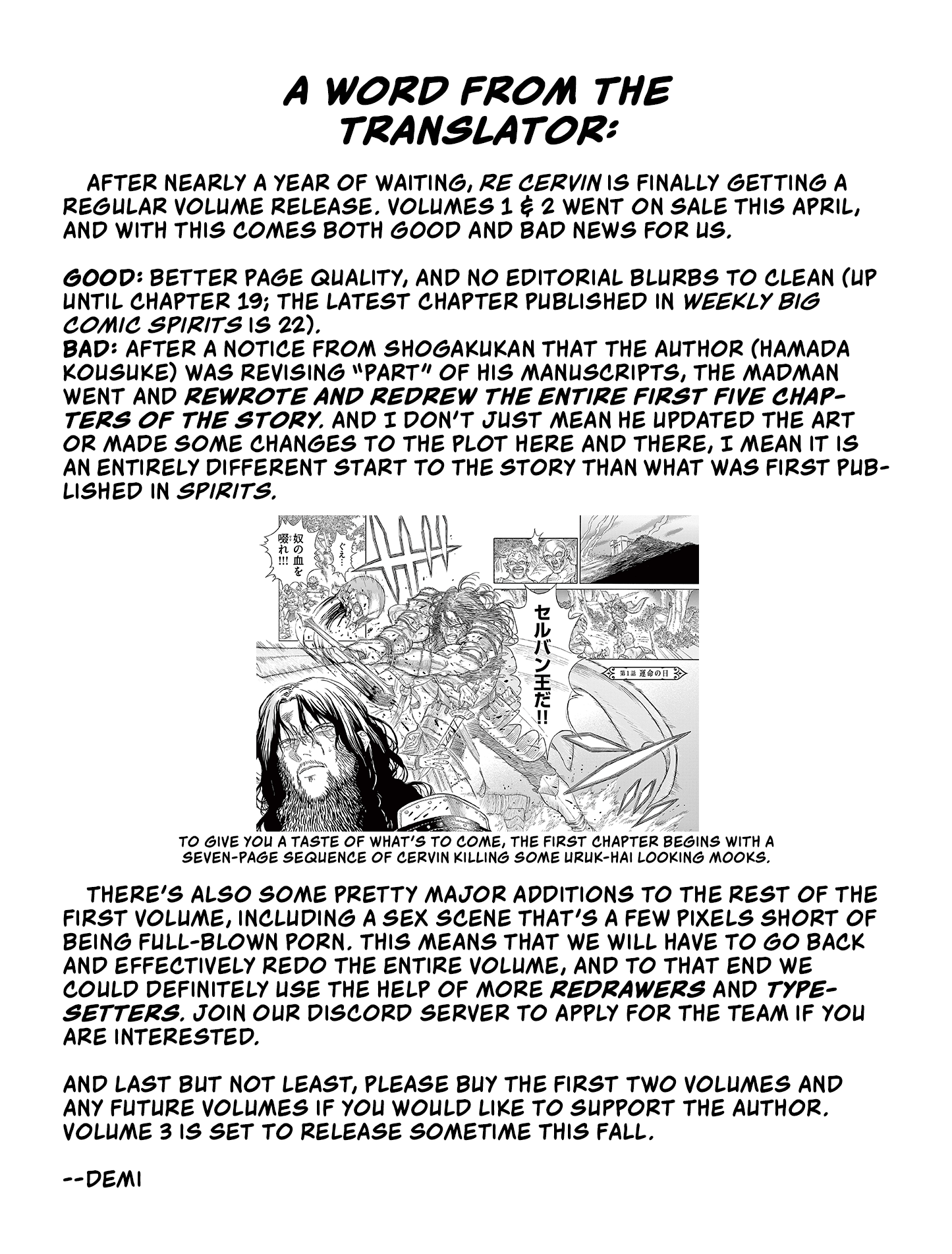 re CERVIN Chapter 12 page 19 - Chapter 12: The Darkness That Will Cover the World, Part 3