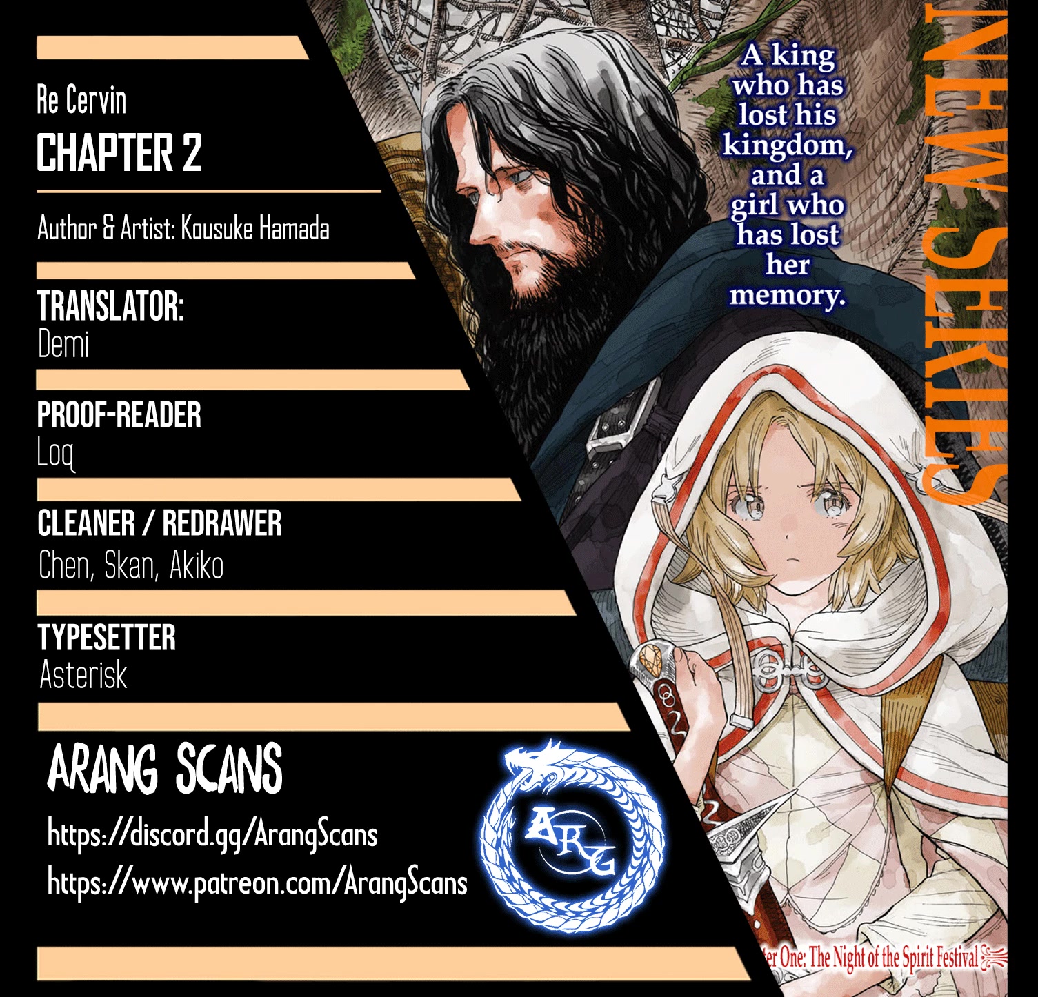 re CERVIN Chapter 2 page 1 - Chapter 2: The Forest of Miasma