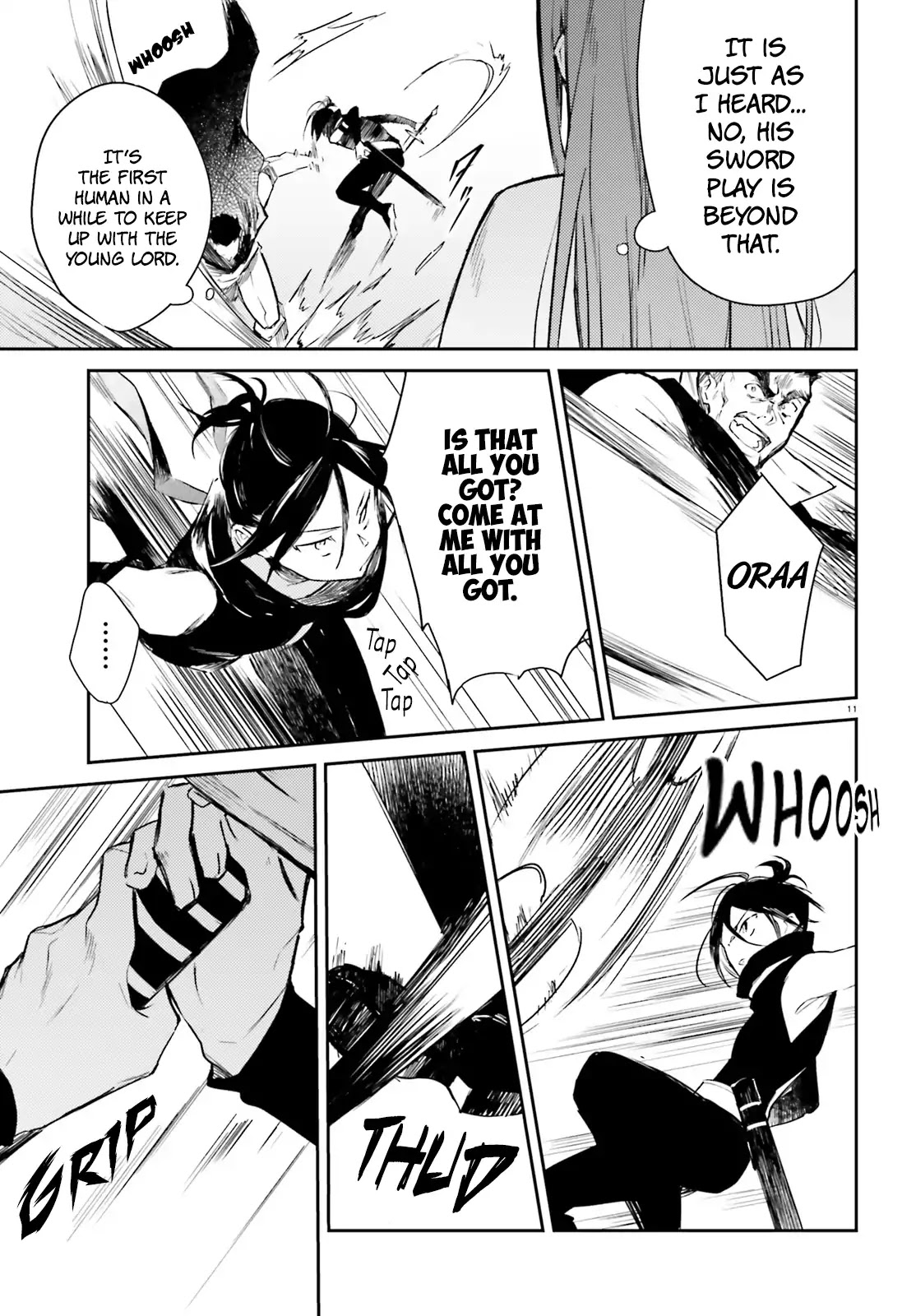 Re: Starting Life in Another World From Zero: Sword Demon Love Ballad Chapter 1 page 11 - Chapter 1: Sword Demon, Enlistment.