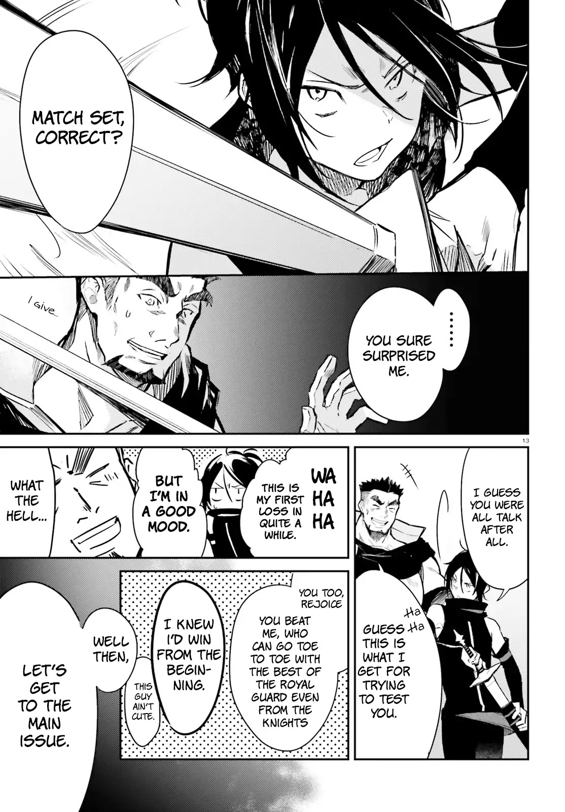 Re: Starting Life in Another World From Zero: Sword Demon Love Ballad Chapter 1 page 13 - Chapter 1: Sword Demon, Enlistment.