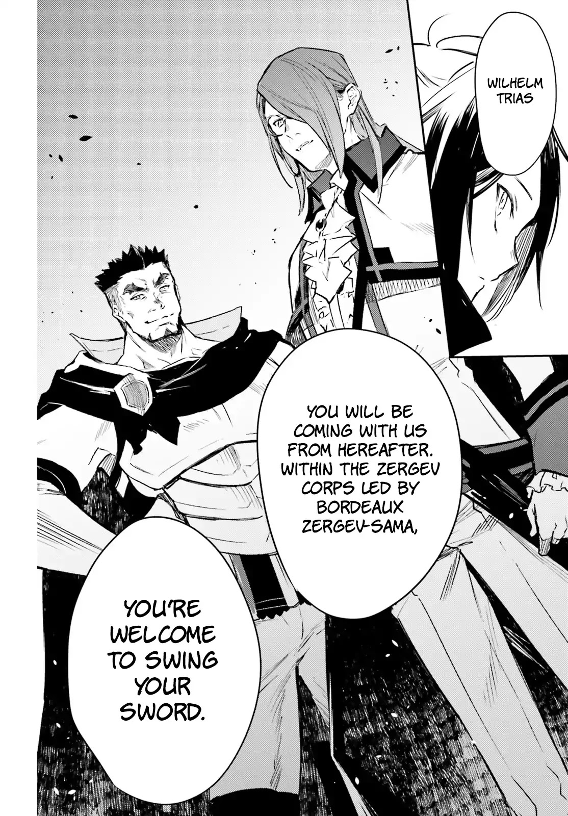 Re: Starting Life in Another World From Zero: Sword Demon Love Ballad Chapter 1 page 14 - Chapter 1: Sword Demon, Enlistment.
