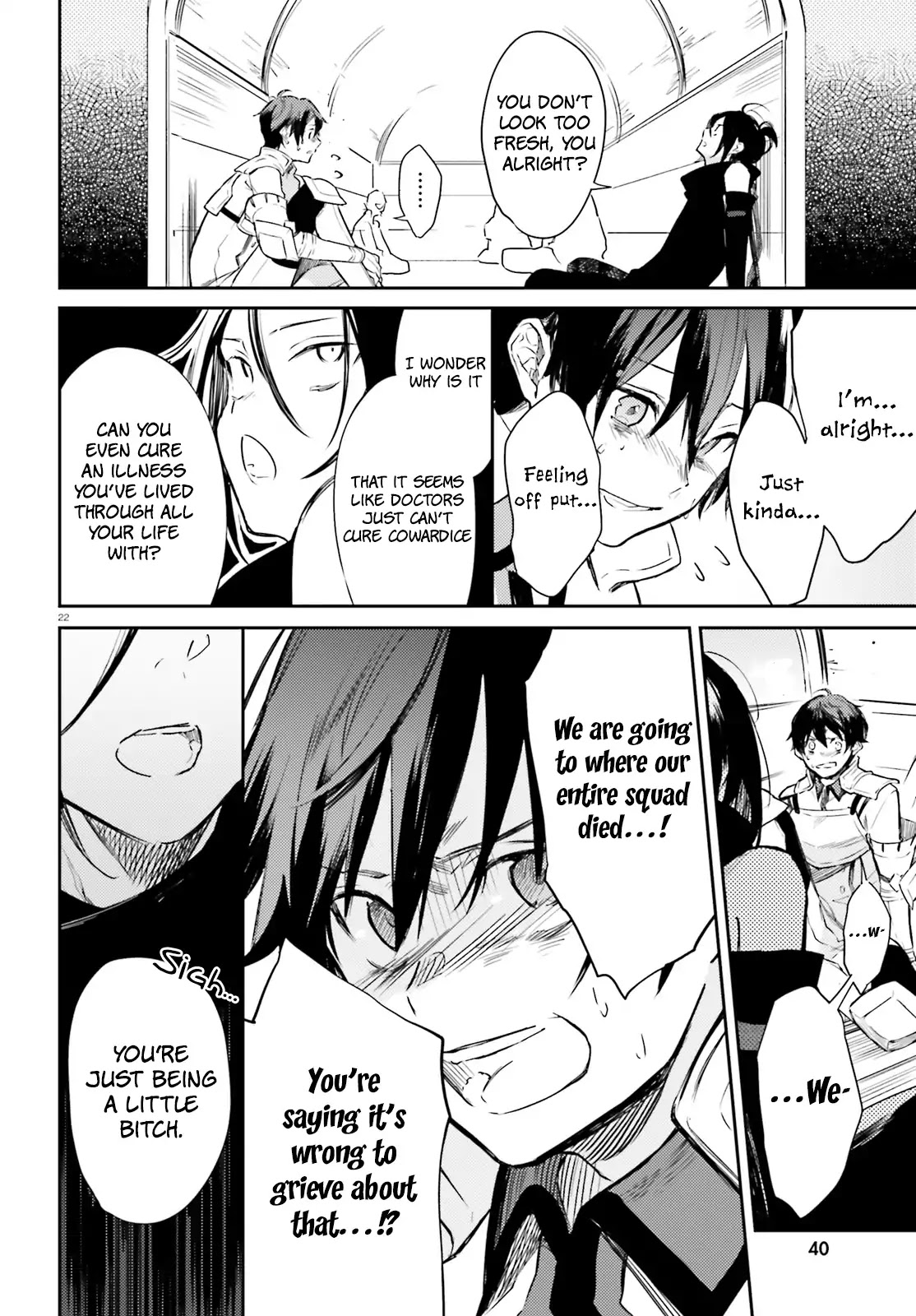 Re: Starting Life in Another World From Zero: Sword Demon Love Ballad Chapter 1 page 22 - Chapter 1: Sword Demon, Enlistment.