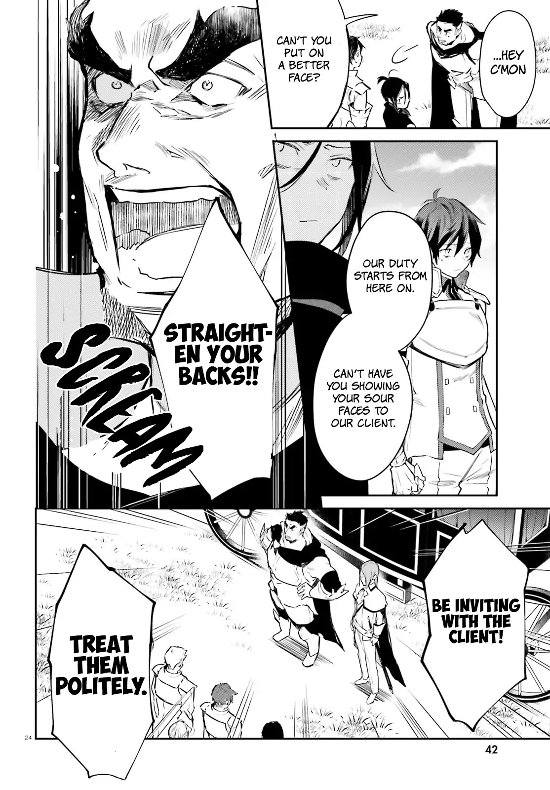 Re: Starting Life in Another World From Zero: Sword Demon Love Ballad Chapter 1 page 24 - Chapter 1: Sword Demon, Enlistment.