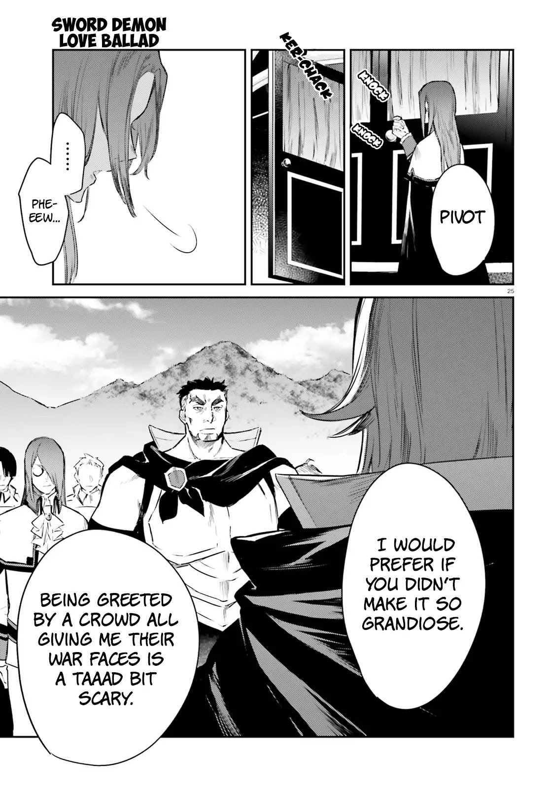 Re: Starting Life in Another World From Zero: Sword Demon Love Ballad Chapter 1 page 25 - Chapter 1: Sword Demon, Enlistment.