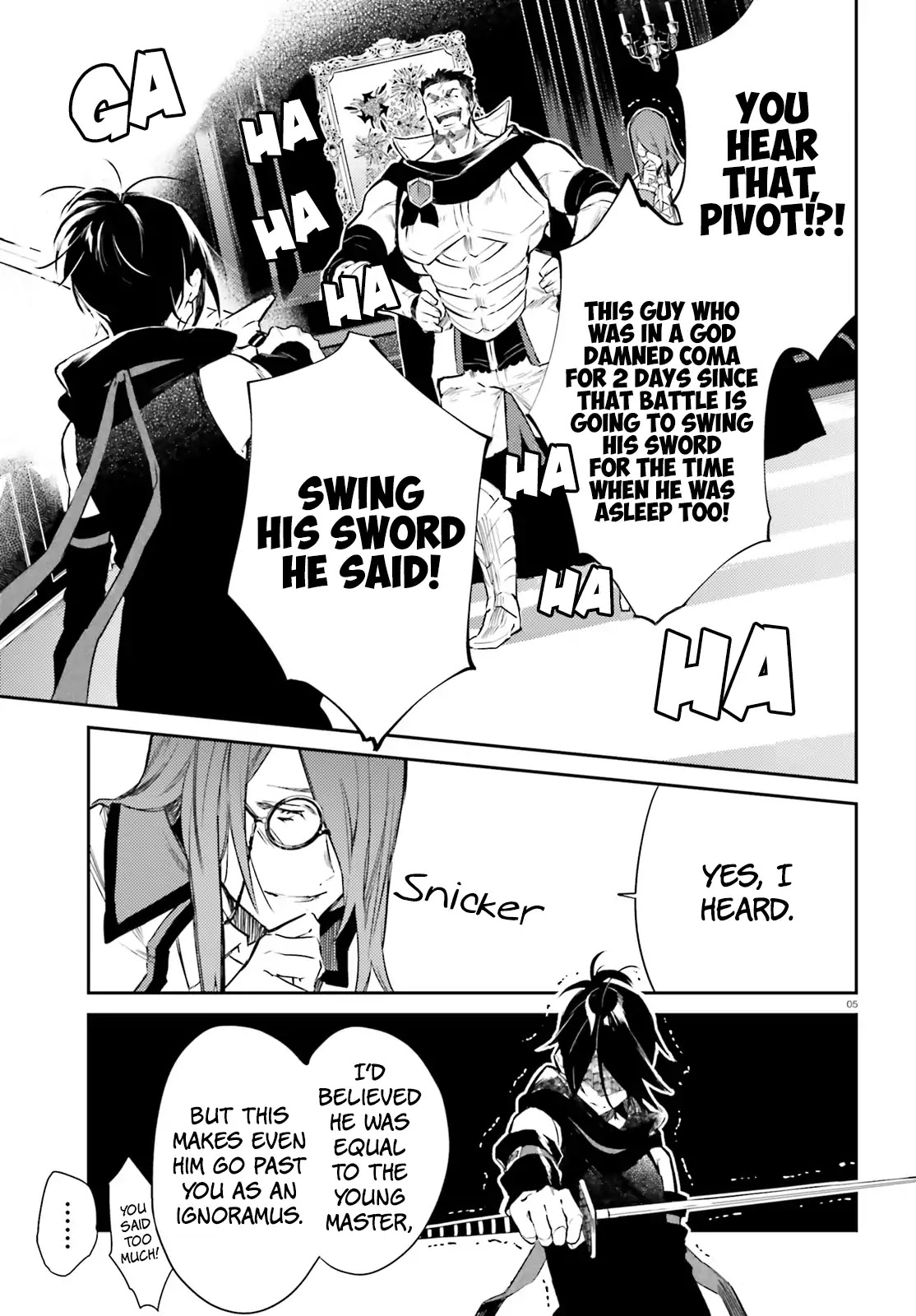 Re: Starting Life in Another World From Zero: Sword Demon Love Ballad Chapter 1 page 5 - Chapter 1: Sword Demon, Enlistment.