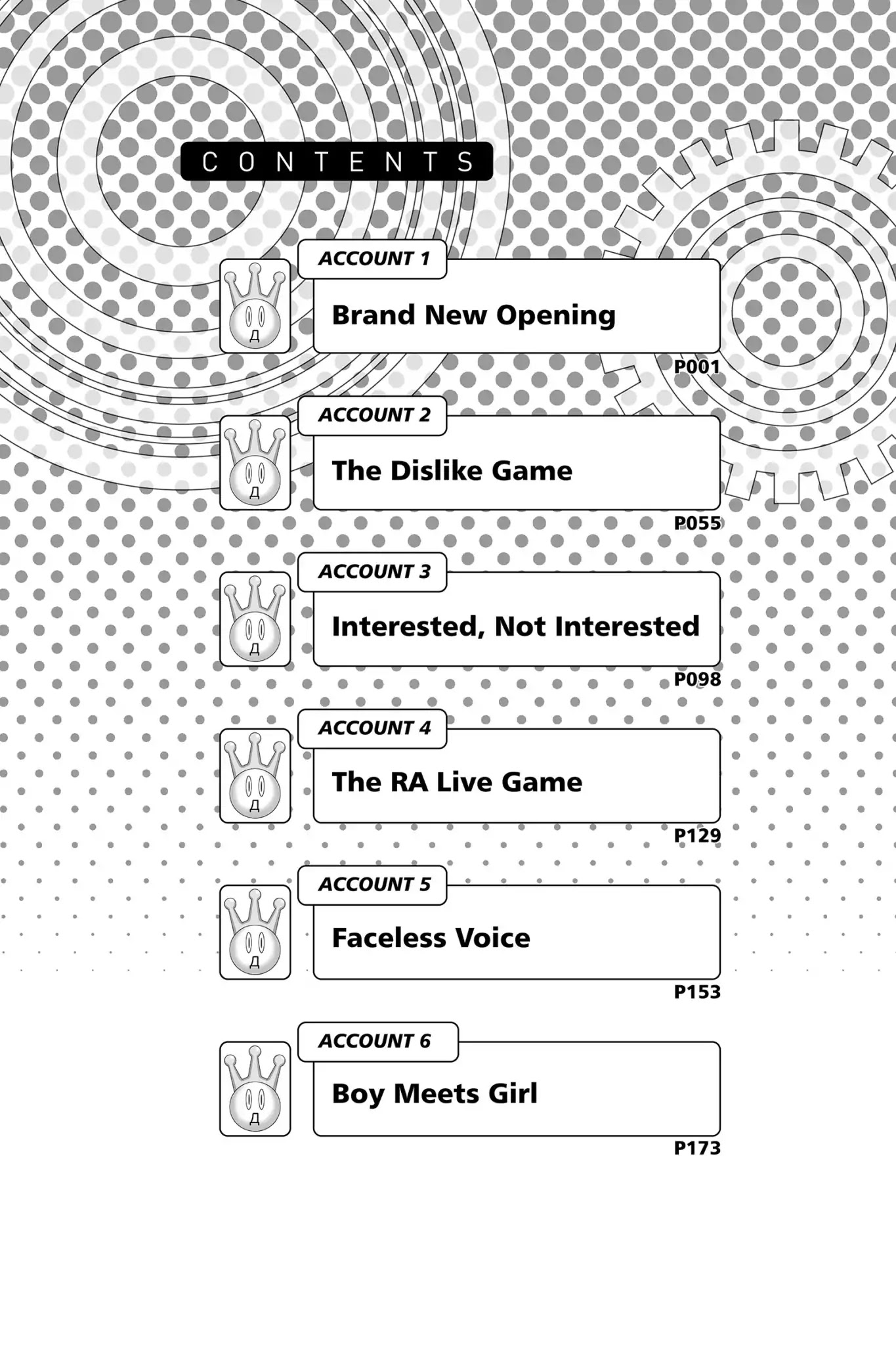 Real Account II Chapter 1 page 4 - Chapter 1: Vol.3 ACCOUNT 1: Brand New Opening